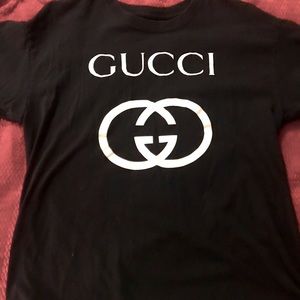 Trendy GG tee Purchased on Etsy large